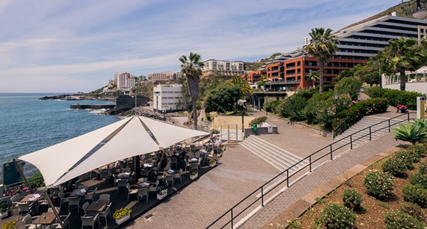 Lido Promenade Summer attractions on Madeira Island